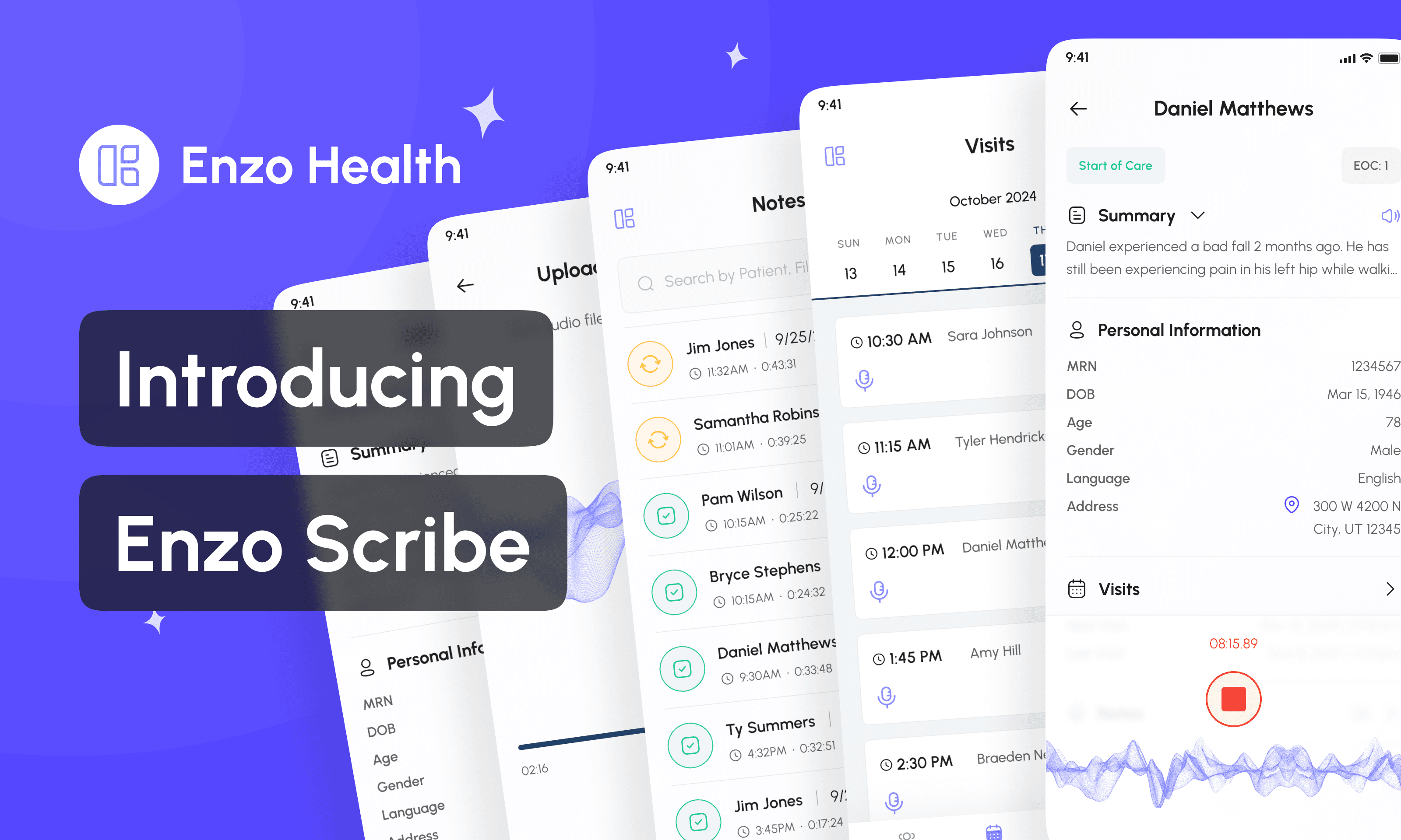 Introducing Enzo Scribe