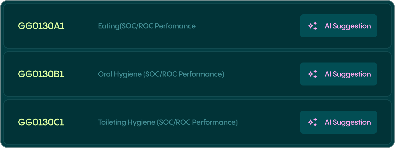 Enzo's QA UI - Home Three Solutions Section