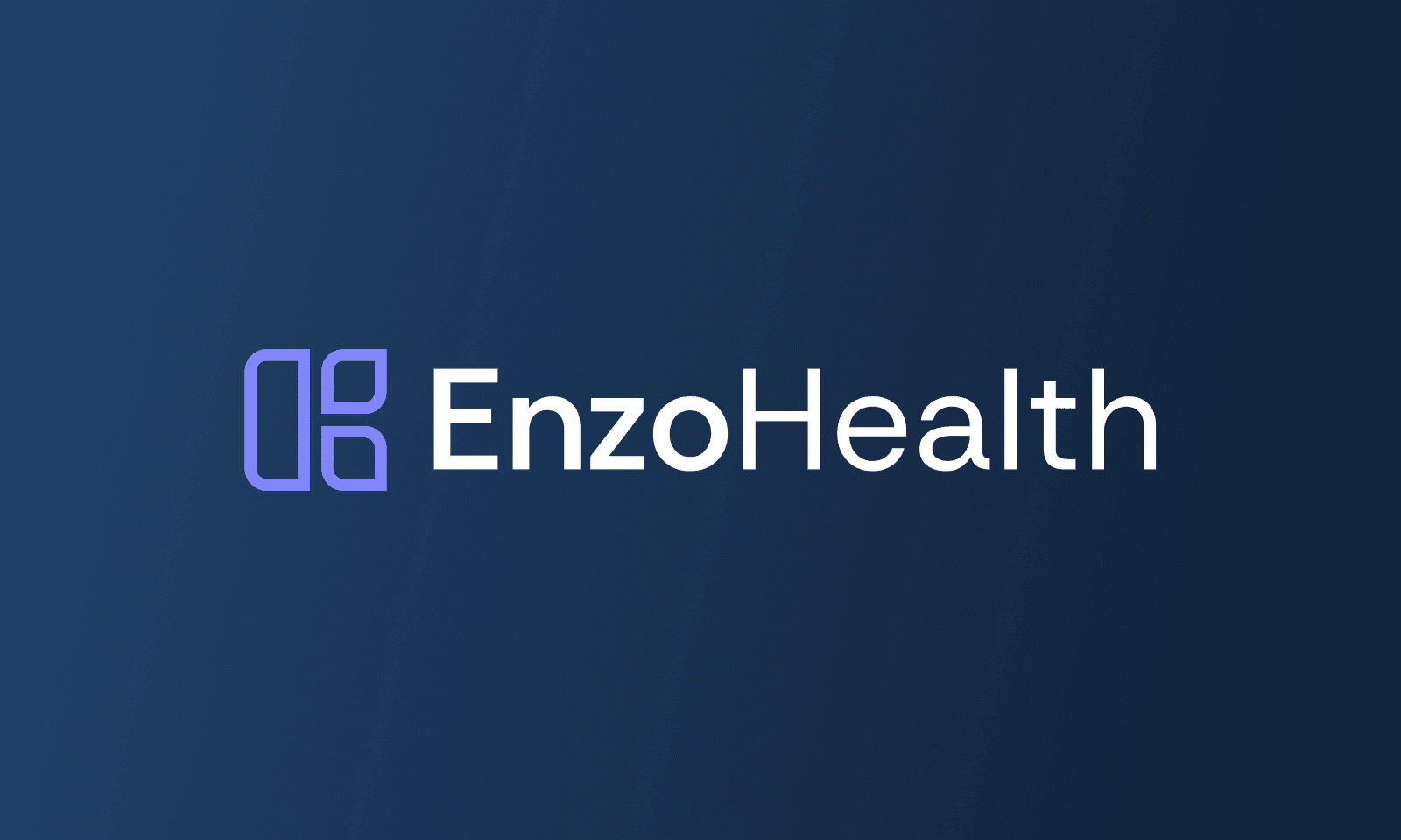 Header image showing the Enzo Health logo for a blog post on the role of AI in home health.