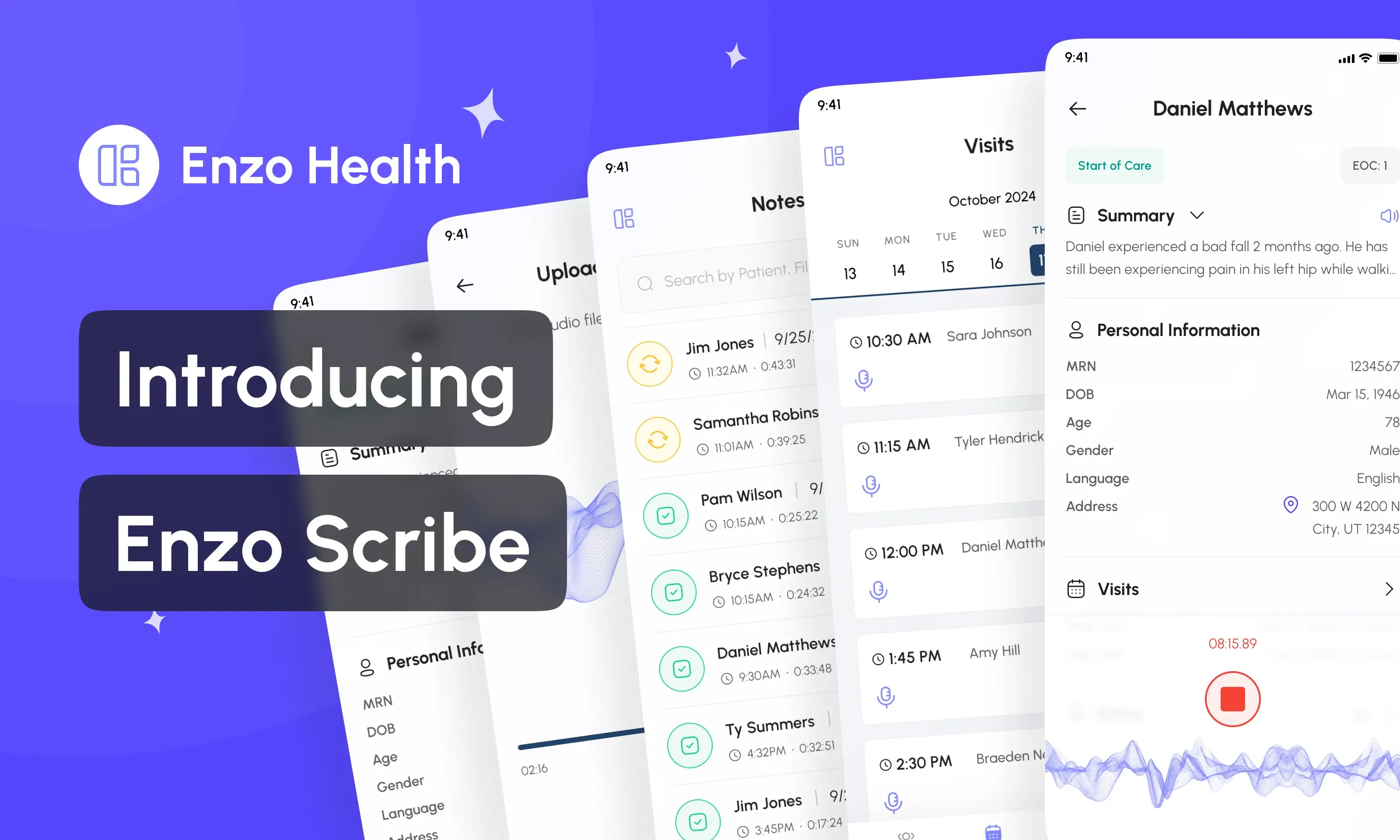 Introducing Scribe - Enzo Health
